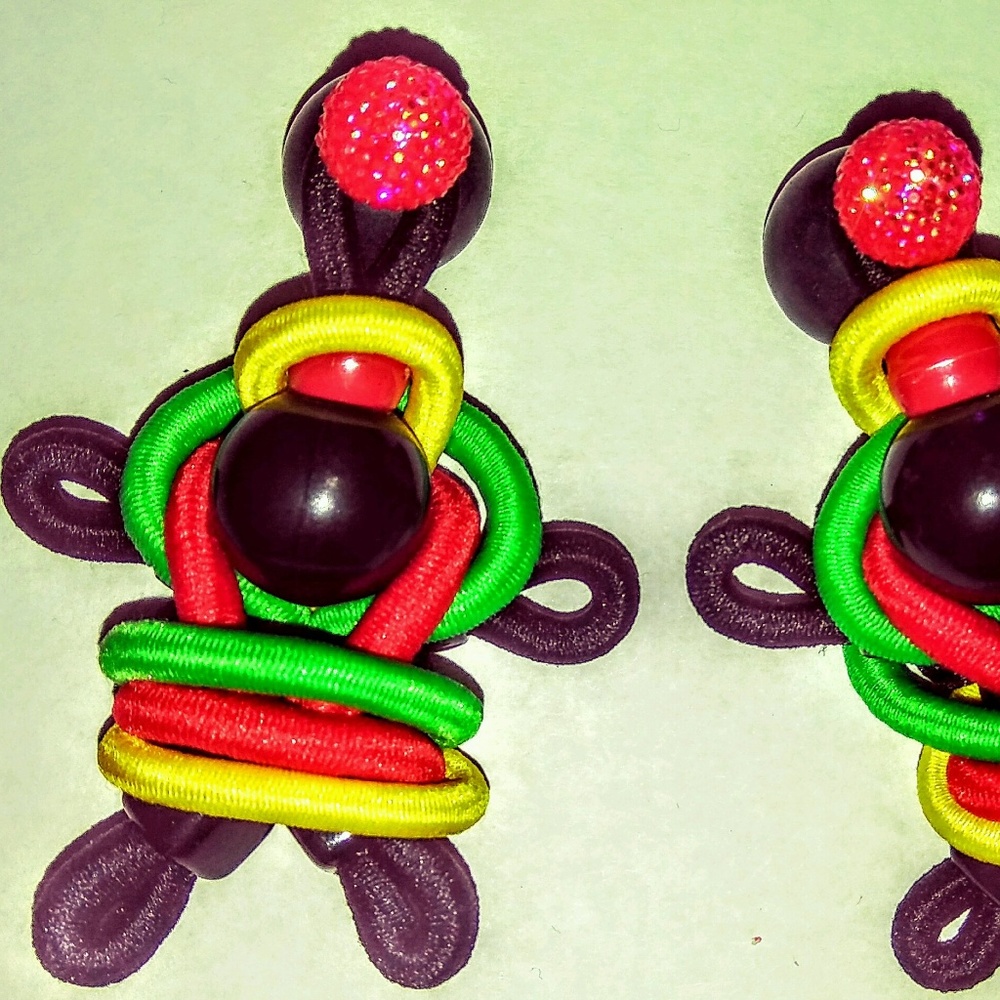 Jumping Jack Pierced Stud Ear Ornaments